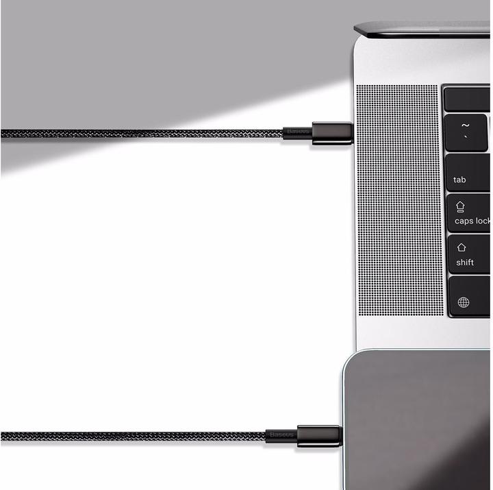 Actual product image Baseus USB C – USB C (2 m, USB 2.0, 100 W)