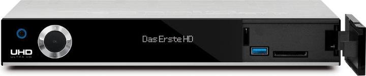 Actual product image TechniSat DIGIT ISIO STC, UHD/4K, WiFi, silver (2x DVB-C/T/T2/S2)