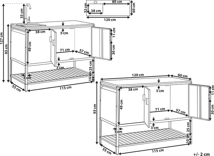 Produktbild Beliani Maenza