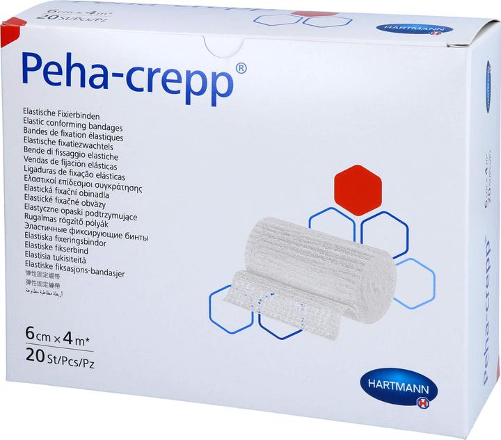 Actual product image IVF Hartmann Kreppbinde 4mx6cm weiss