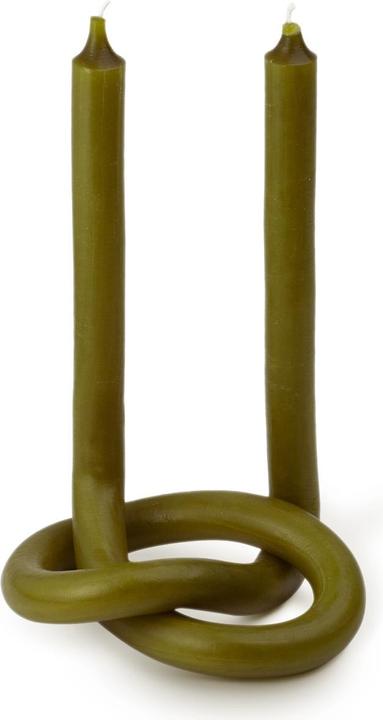 Produktbild Knot Kerze Olive (1 Stk.)