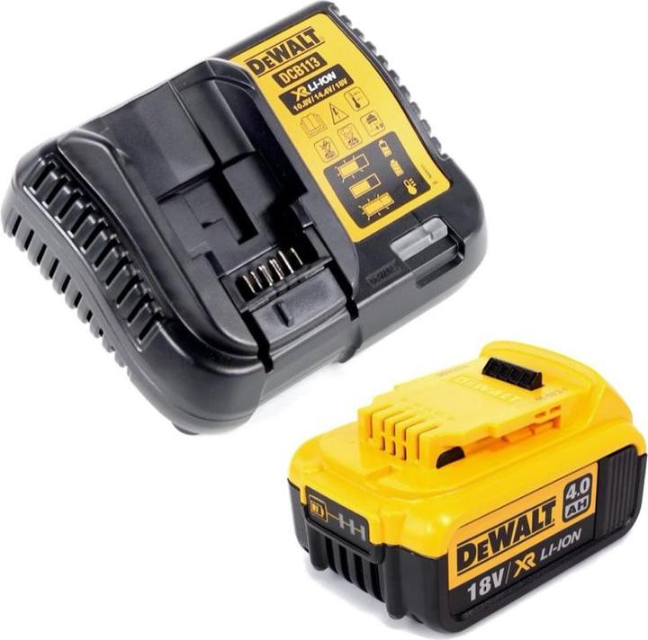 Actual product image DeWalt DCH 273 M1 Battery combi hammer 18 V 2.1 J SDS Plus Brushless + 1x battery 4.0 Ah + charger