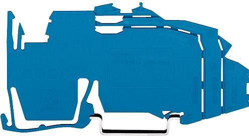 Productafbeelding Wago Top Job S Busbar- 2009-304 houder blauw vergrendelbaar f. Railklem
