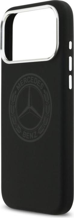 Produktbild Mercedes Etui Silicone Vintage Logo MagSafe do iPhone 17 Pro Max czarny (Apple iPhone 17 Pro Max)