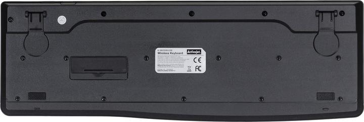 Actual product image Activejet Wireless Keyboard K-3803SW, battery powered, AAA (Eng. Int., Wireless)