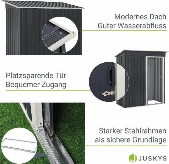 Produktbild Juskys Geräteschuppen S