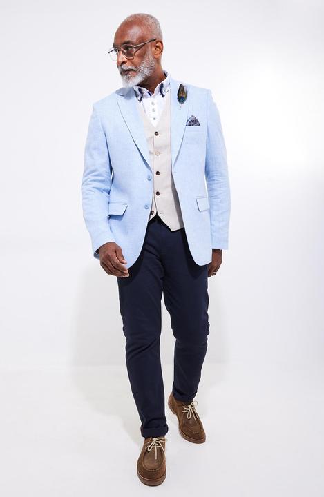 Produktbild Joe Browns Tonal Linen Herringbone Blazer (48)