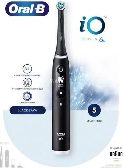 Actual product image Oral-B iO 6 Adult Vibrating Toothbrush (Oscillating toothbrush)