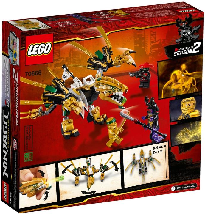 Produktbild LEGO Goldener Drache (70666, LEGO Ninjago)