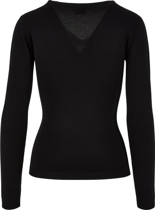 Produktbild Urban Classics Ladies Knitted V-Neck Sweater (3XL)