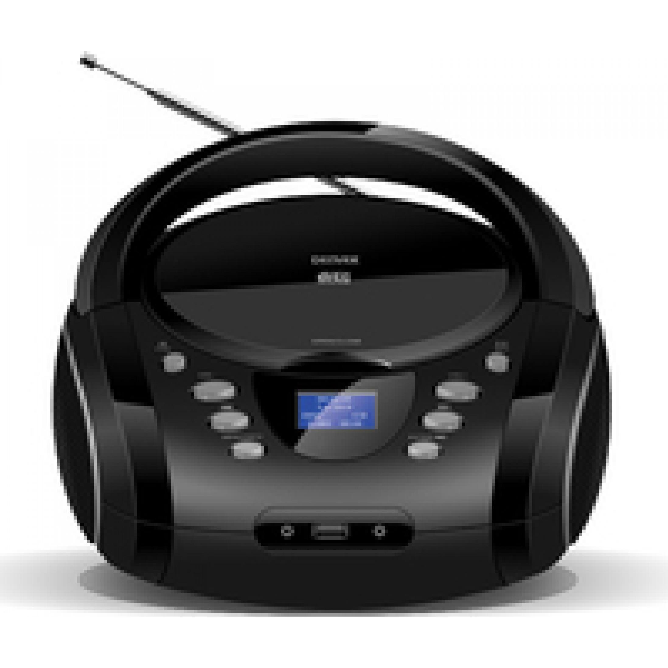 Thumbnail - Denver TDB-10 (FM, DAB+, Bluetooth), Radio, Schwarz