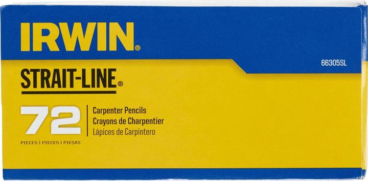 Produktbild Irwin Zimmermannsbleistift 18cm 66305SL (72x)