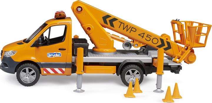 Immagine prodotto Bruder MB Piattaforma di lavoro Sprinter con modulo luce + suono
