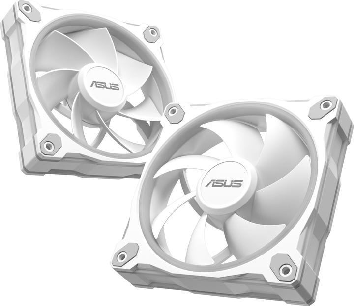 Actual product image ASUS PRIME MR120 FAN ARGB REVERSE WHITE 3IN1 (120 mm, 3 x)