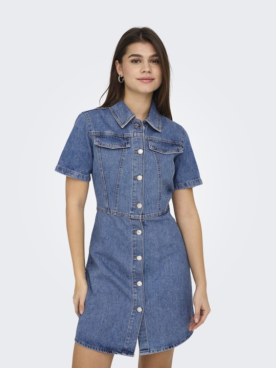Produktbild Only ONLMALIA Kurzes Kleid Jeanskleid (L)