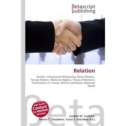 Relation, Fachbücher