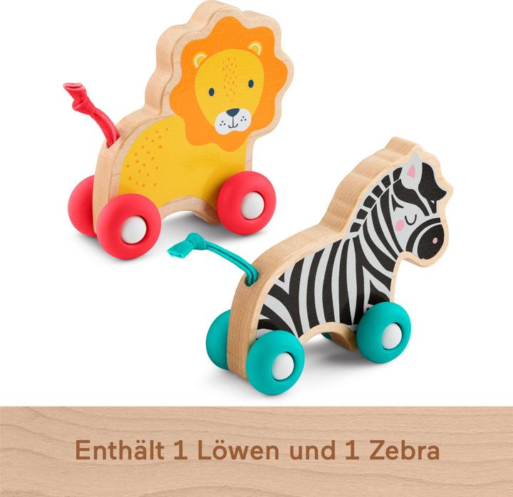 Actual product image Fisher-Price Wooden Push-Along Animals