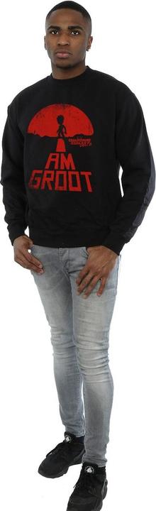 Image du produit - Sweat GUARDIANS OF THE GALAXY AM GROOT RED - Homme (M)