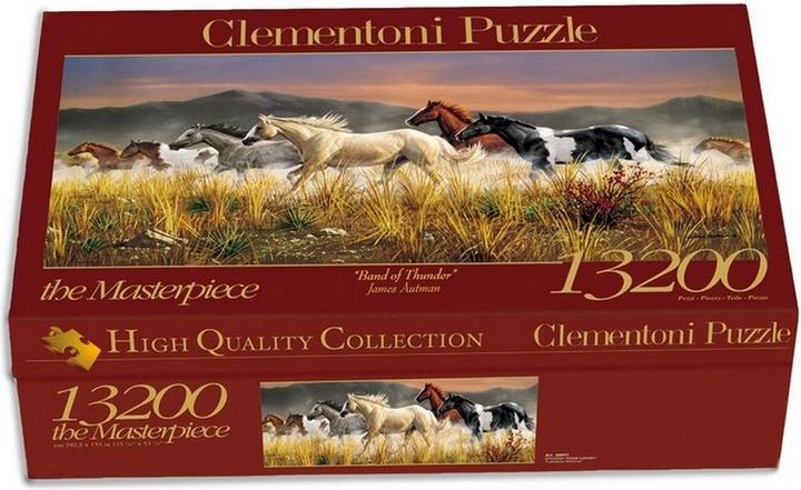 Image du produit Clementoni Chevaux (13200 pièces)