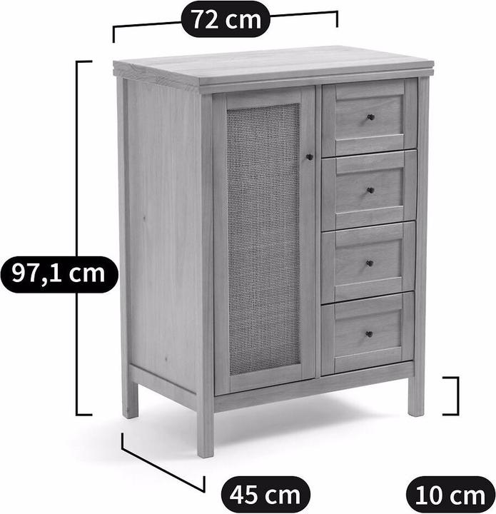Produktbild La Redoute Interieurs Gabin (72 x 45 x 97 cm)