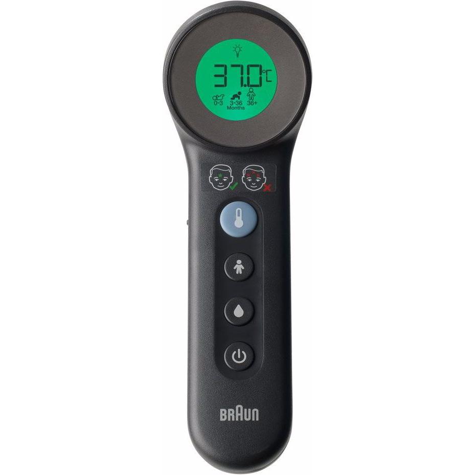 Braun, Fieberthermometer, BNT 400B No Touch (Berührungslos, Stirn)