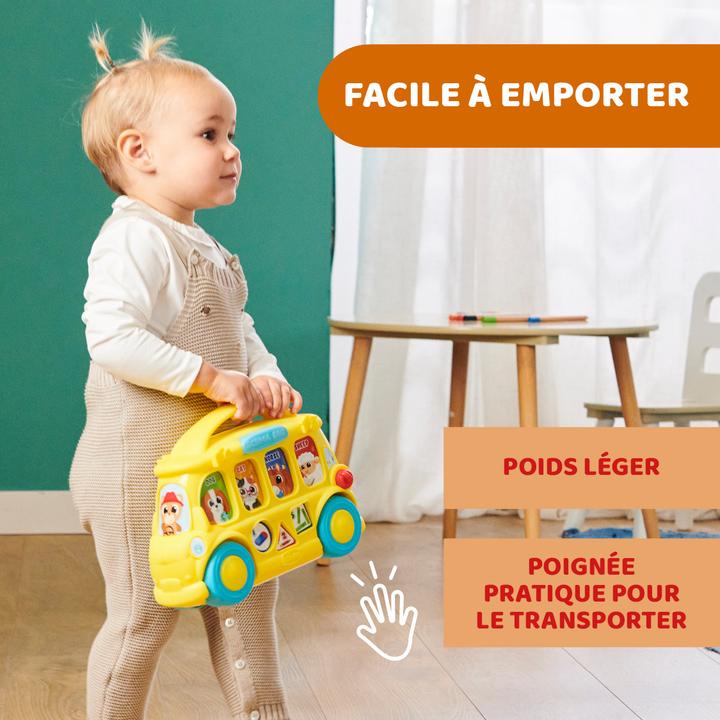 Image du produit Chicco Abc Bus Scolaire Bilingue Fr-En (Français, Anglais)