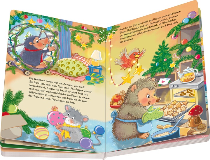 Immagine prodotto Ravensburger Ein Hamster im Weihnachtsglück (Tedesco, Andrea Hebrock, Andrea Sagittario, 2024)
