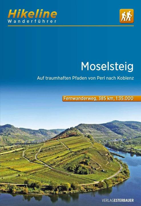 Hikeline Wanderführer Moselsteig 35000 (German, 2018)