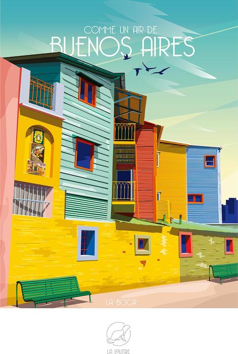 Produktbild La Loutre Puzzle 1000 Teile Comme un Air de BUENOS AIRES - La Boca (1000 Teile)