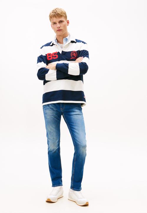 Actual product image Tommy Hilfiger Scanton Slim Fit wilson mid blue stretch (W30/L32)