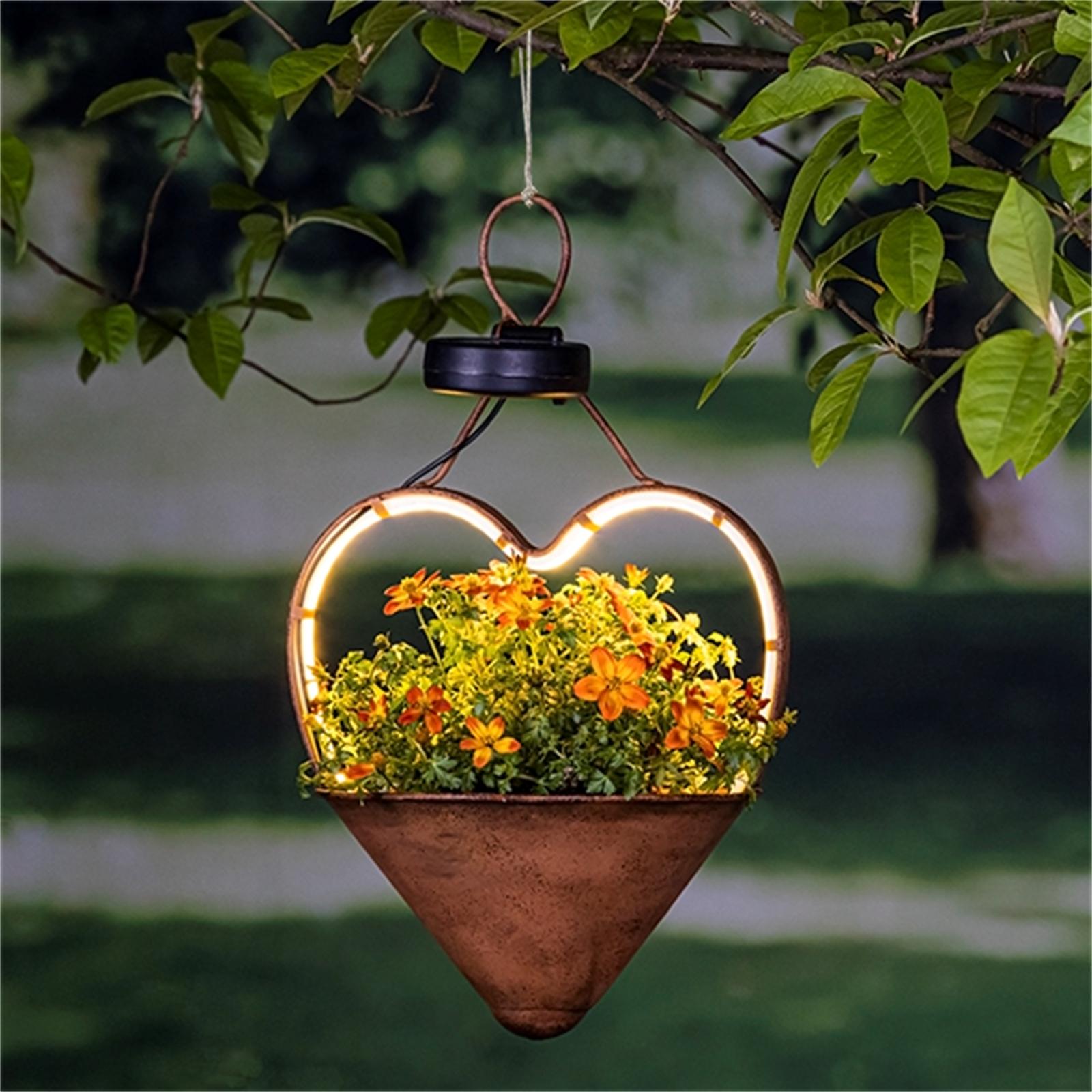 HTI-Living, Gartenbeleuchtung, Solar Hängeleuchte