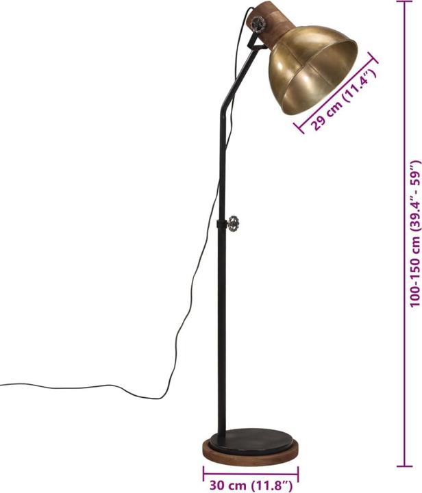 Produktbild vidaXL Stehlampe (E27)