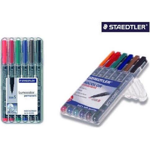 Thumbnail - Staedtler, Marker, Lumocolor permanent (Mehrfarbig, 2.50 mm, 1 x)