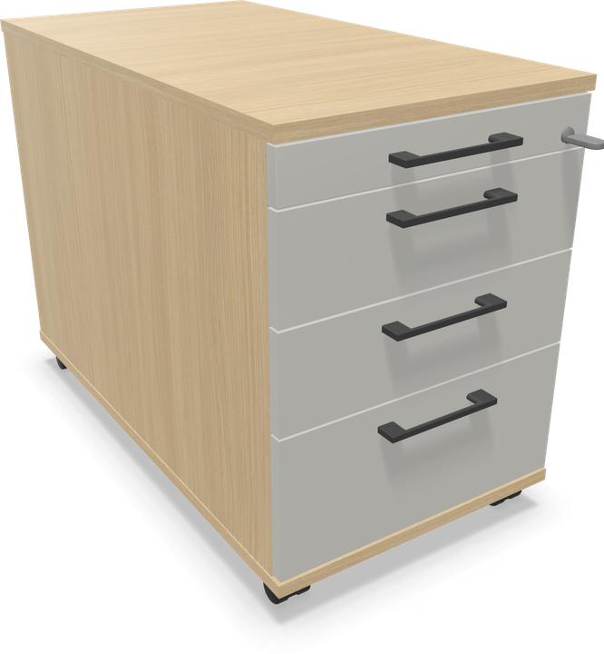 Black, Dark grey, Oak decor bleached, Pearl grey