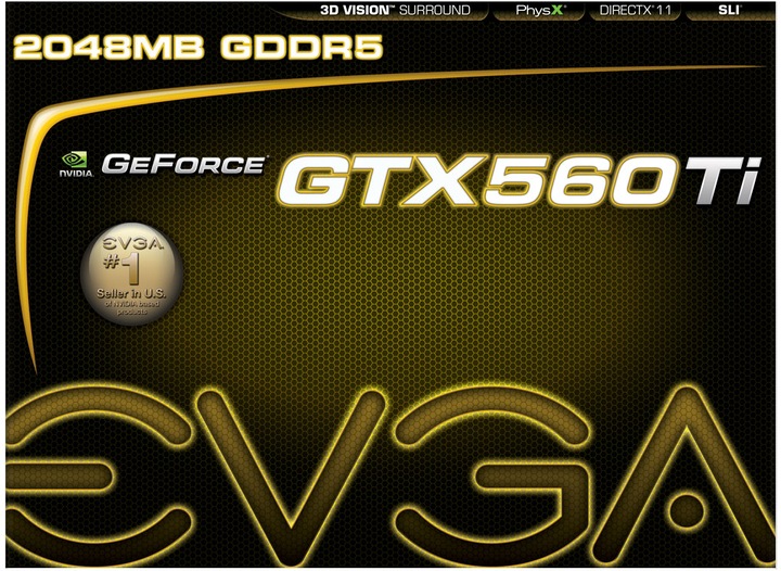 Produktbild EVGA GTX-560 Ti (2 GB)
