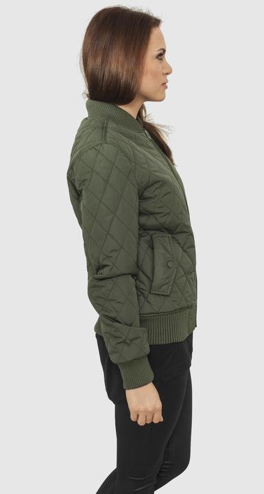 Actual product image Urban Classics Ladies Diamond Quilt Nylon Jacket (M)
