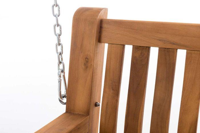 Immagine prodotto Swisshandel24 Panca a dondolo Joyce 220 cm, teak
