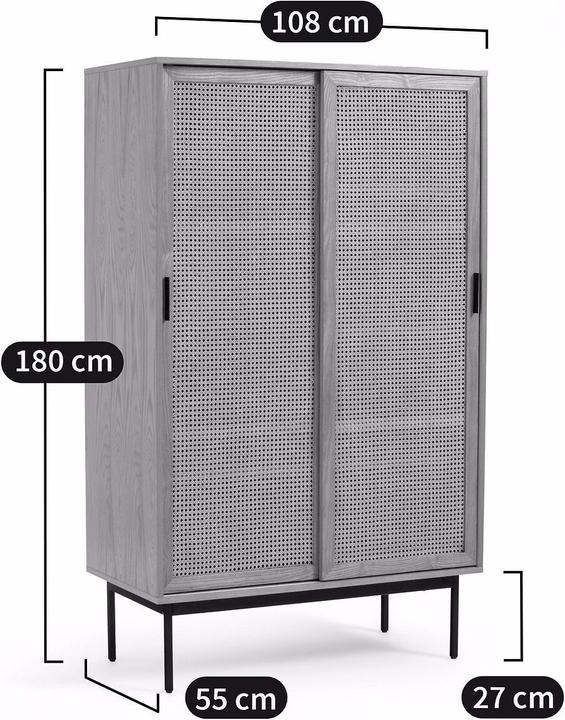 Actual product image La Redoute Interieurs Waska (108 x 55 x 180 cm)