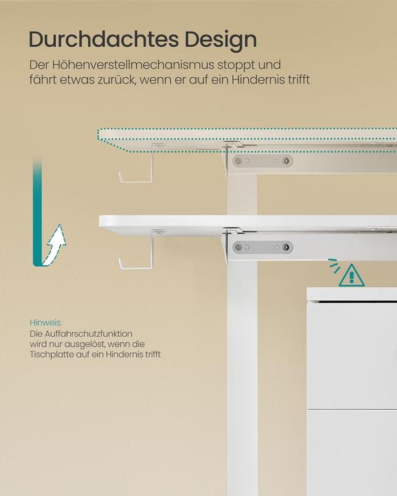 Actual product image Songmics Desk