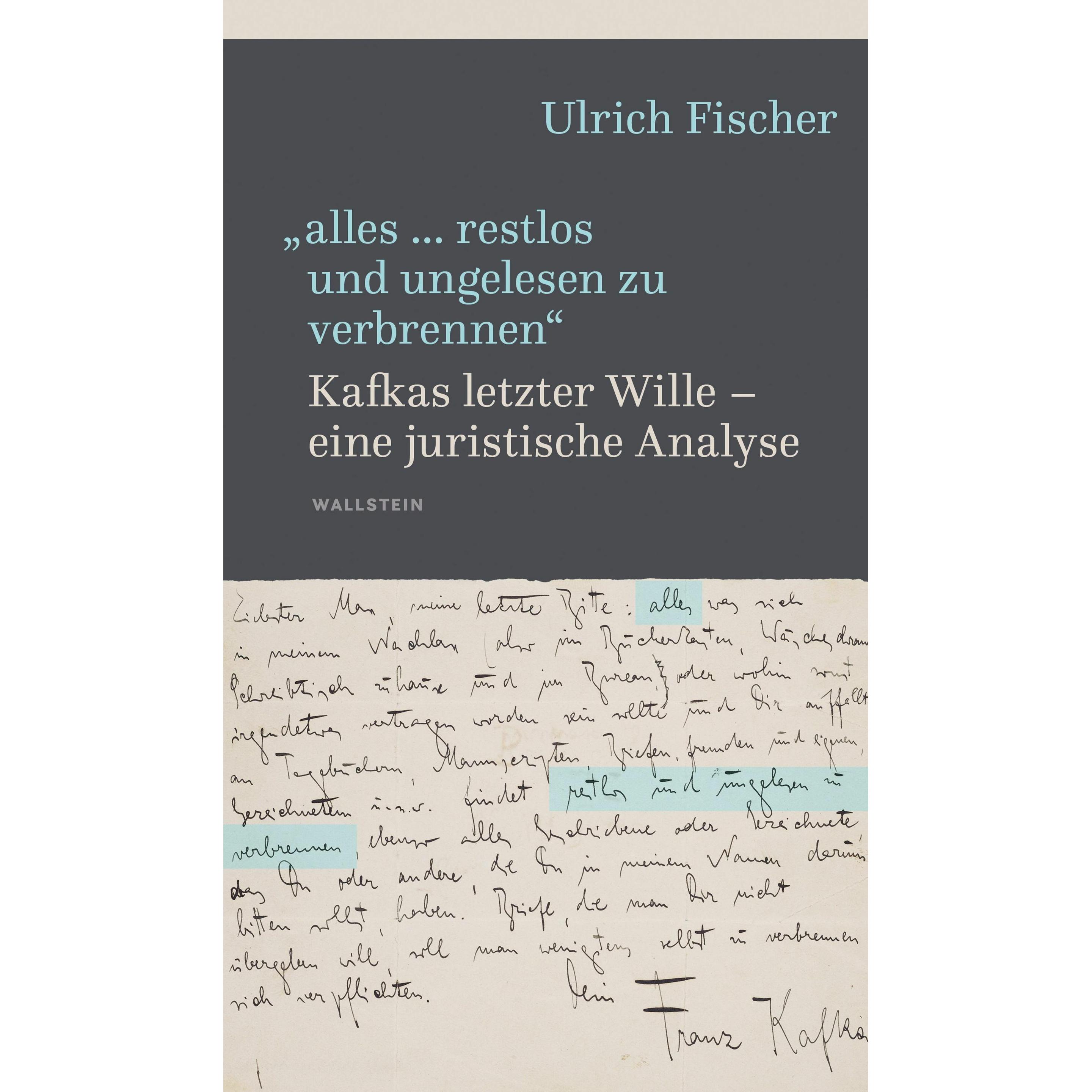 »alles... restlos und ungelesen zu verbrennen«, Fachbücher von Ulrich Fischer