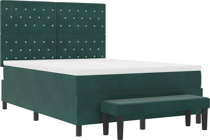 Actual product image vidaXL Box spring bed (140 x 200)