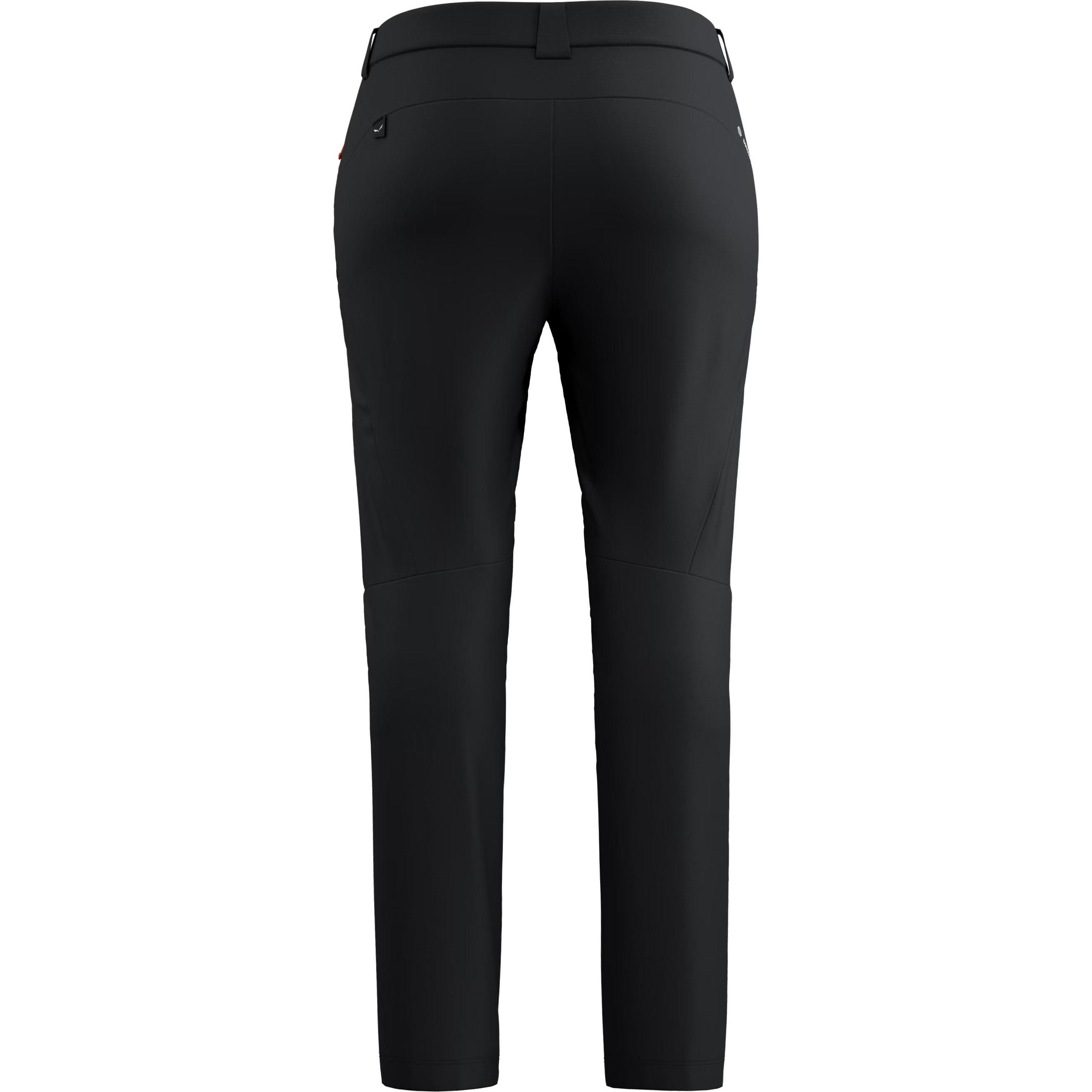 Salewa, Damen, Outdoorhose, Puez Talvena Durastretch Hose Da (40, L), Schwarz, L, 40