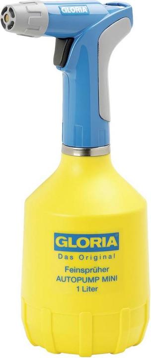 Gloria AutoPump Mini - Feinsprüher 1 L, Sprühflasche mit Batteriebetrieb (1 l)