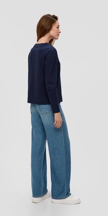 Produktbild s.Oliver Sweatshirt Sweatshirt mit Dobby-Struktur (38)