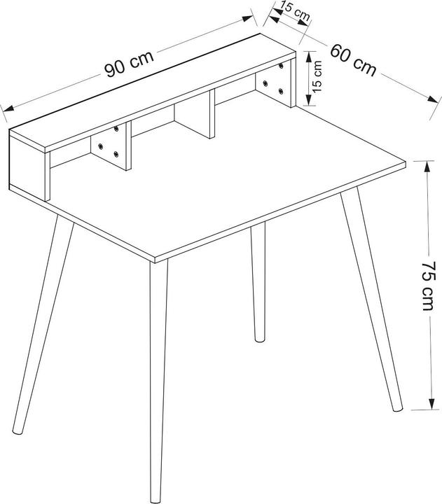 Produktbild Kalune Design Ronas (90 x 60 x 75 cm)