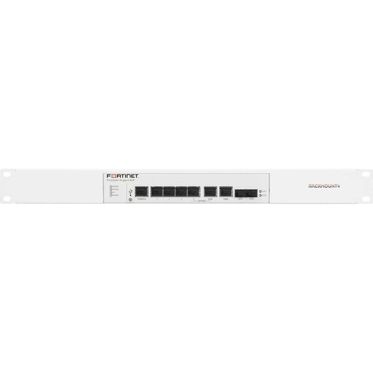 Thumbnail - Rackmount.IT Kit for FortiGate Rugged 60F / Rugged 60F-3G4G, Serverschrank Zubehör, Weiss