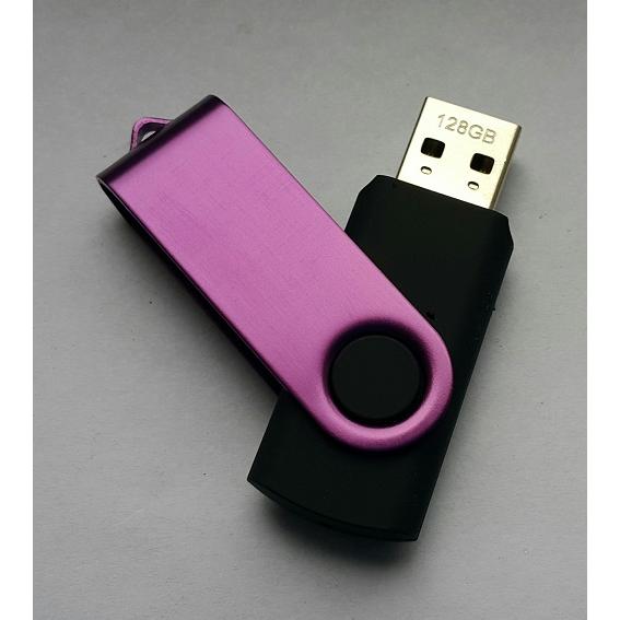 Thumbnail - IMRO USB-Stick AXIS / 128G USB (128 GB, USB 2.0, Lila) (128 GB, USB-A, USB 2.0), USB Stick, Violett