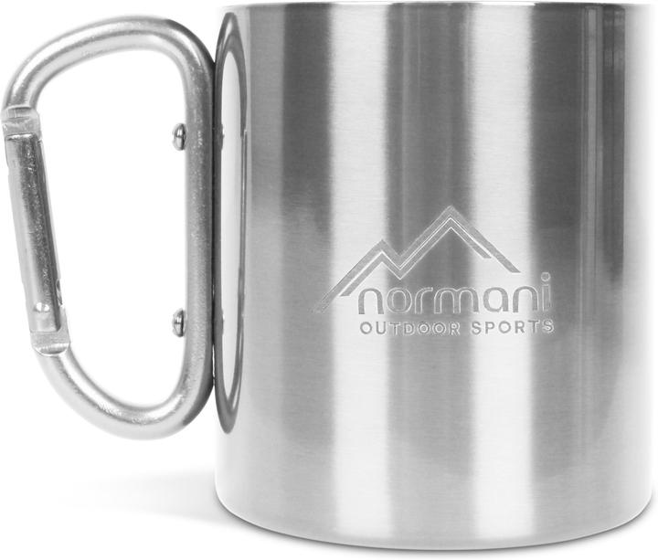 Actual product image Normani Stainless Steel Cup 330 ml with Carabiner Wisconsin