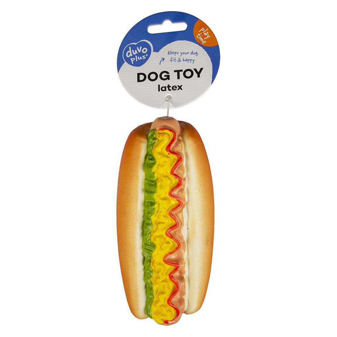 Jouet pour chien Duvoplus Hot-Dog