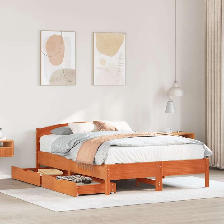 Image du produit vidaXL Bettgestell (135 x 190 cm)